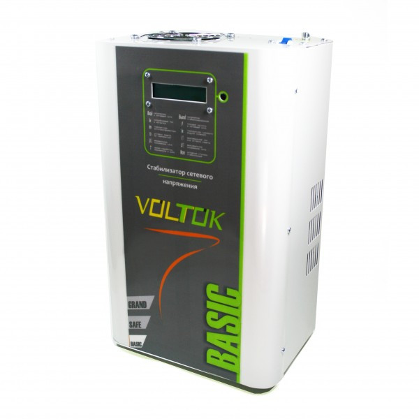 Стабілізатор напруги 11 кВт Voltok Ваѕіс Profi plus SRKw9-11000 для будинку, дачі, квартири