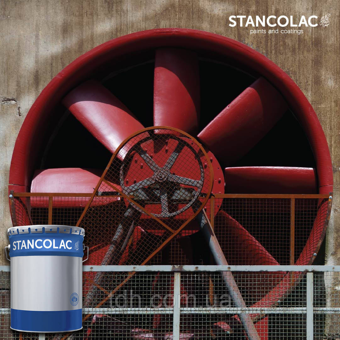 Поліуретанова фарба Stancolac 5008. Зносостійка фінішна фарба для металоконструкцій