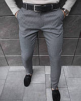 Мужские классические брюки Серый, L