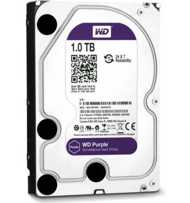 Жорсткий диск Western Digital Purple 1TB 5400rpm 64MB WD10PURX 3.5 SATA III