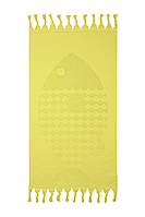 Рушник пляжний Fish 50х90 Barine Жовтий