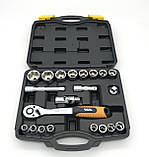 Набір ключів і насадок торцевих Mastertool CV 1/2" 21 шт (78-4021), фото 3