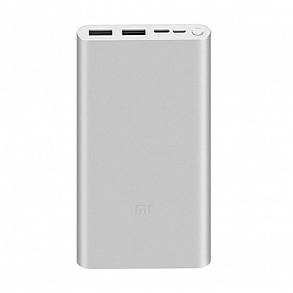 Портативна батарея Xiaomi Mi Powerbank 3 10000 mAh Silver (PLM13ZM) (VXN4259CN), фото 2