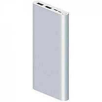 Портативна батарея Xiaomi Mi Powerbank 3 10000 mAh Silver (PLM13ZM) (VXN4259CN), фото 2