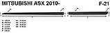 Молдинги на двері для Mitsubishi ASX 2010-2017, FL. 2017-2023, фото 5