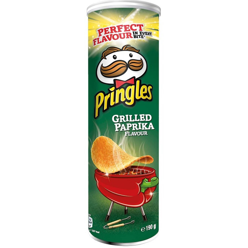 Pringles Паприка гриль 185 g