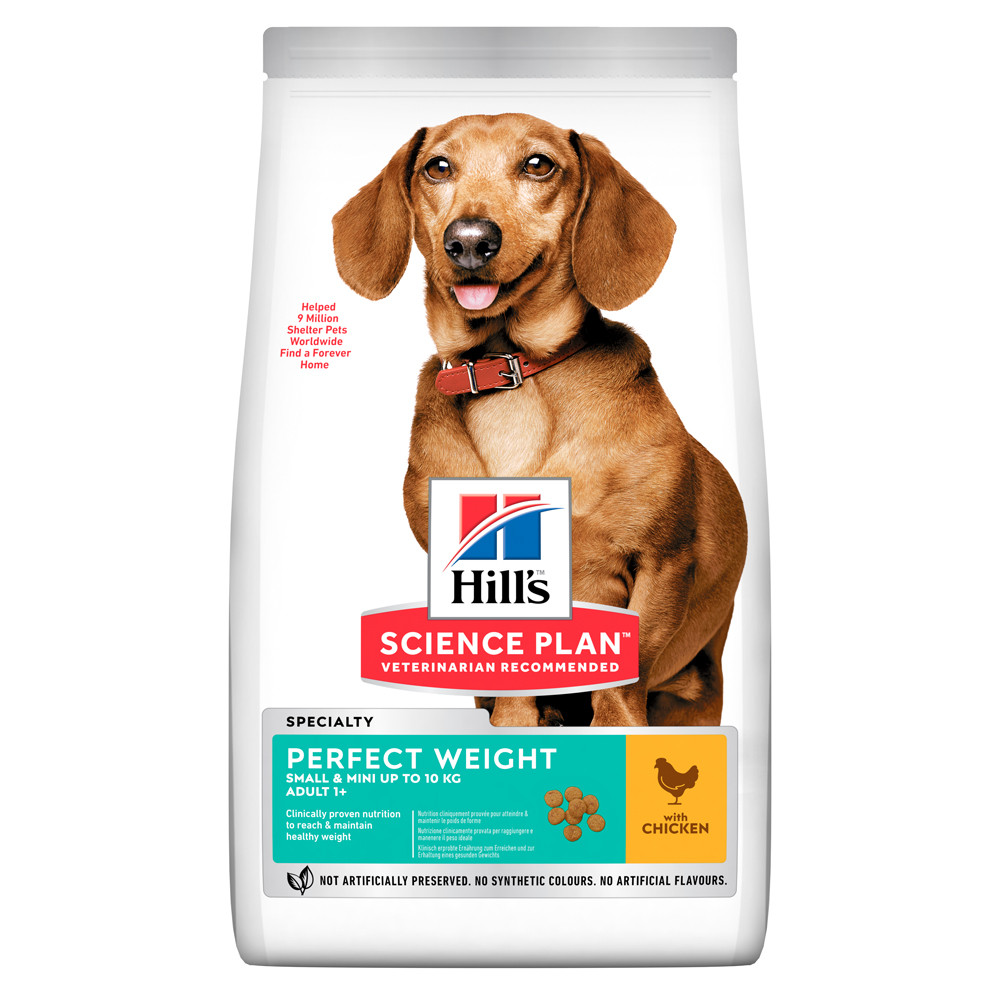 Сухий корм Хіллс Hills для собак дрібних порід низькокалорійний із куркою 1.5 кг