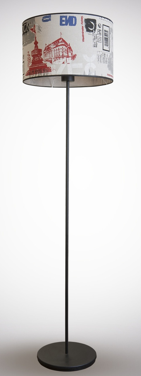 Торшер 1 ламповий в стилі модерн "Місто", фото 1