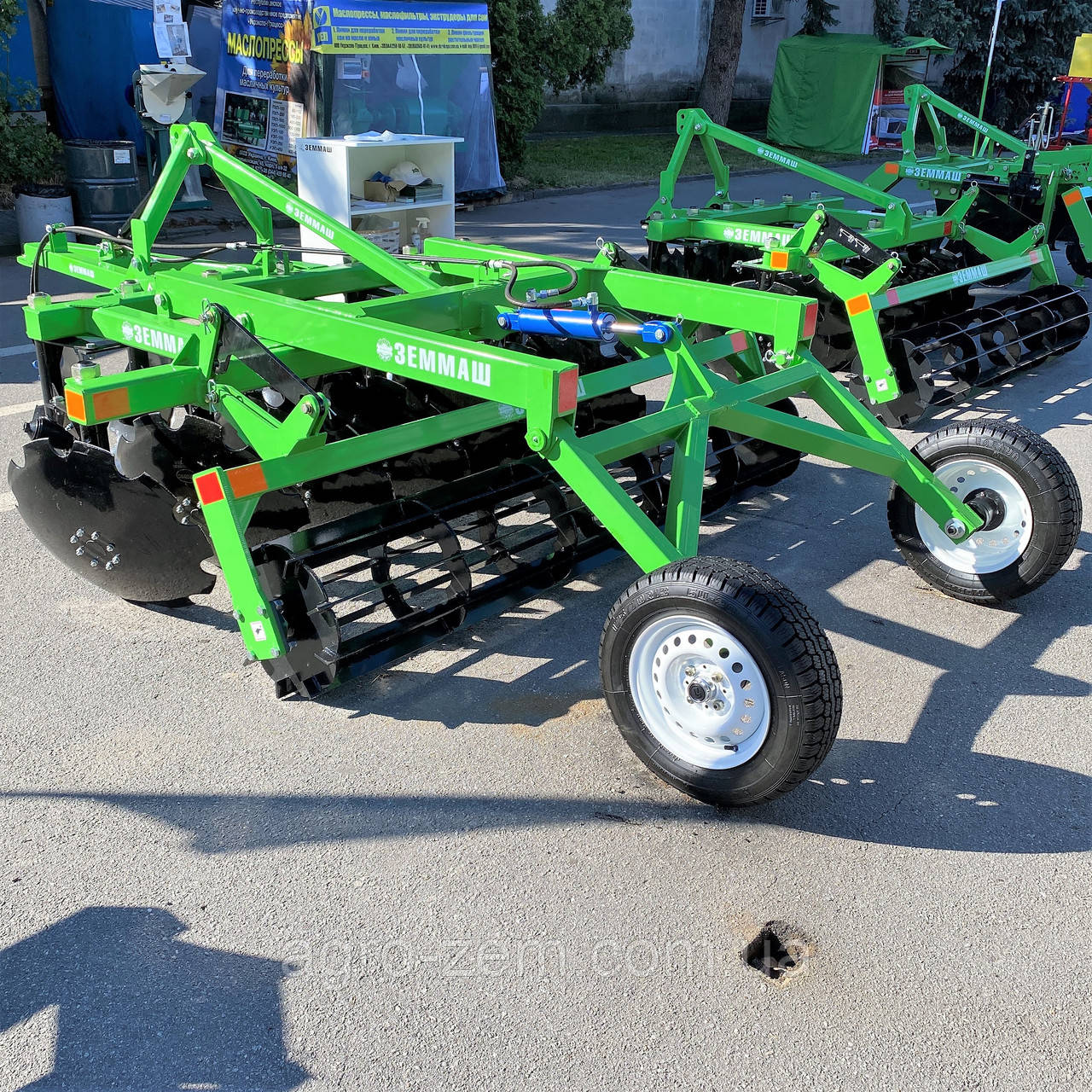 Борона Дискова Причіпна (Земмаш) БДП-2.4 посилена з можливістю регулювання кута атаки, фото 1