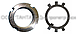 Гайка М20х1,5 оцинкована ГОСТ 11871-80 кругла шліцьова М20, фото 6