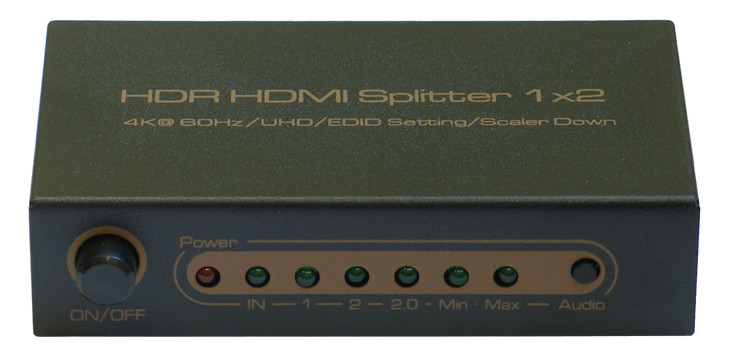 Дільник HDMI сигналу 1x2 SP0013M1 (ver 2.0, 4K/UHD @60Hz)