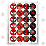 Друк їстівного фото — Вафельний папір — Людина-павук No6, фото 9