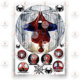 Друк їстівного фото — Вафельний папір — Людина-павук No6, фото 2