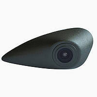 Штатная камера переднего вида Prime-X A8127 (широкоугольная) для Hyundai (универсальная для маленькой эмблемы)