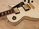 Електрогітара Gibson Les Paul Custom White Alpine China, фото 5