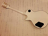 Електрогітара Gibson Les Paul Custom White Alpine China, фото 10