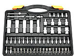 Набор ключей и насадок торцевых Mastertool 1/4" и 1/2" Cr-V 110 шт (78-5111), фото 7