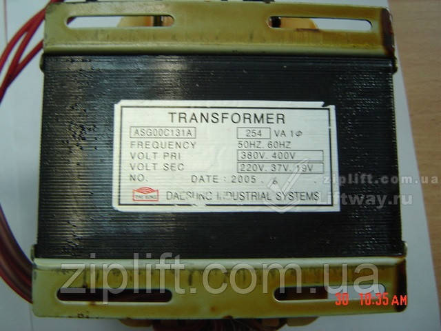 Трансформатор 380В 220В 37В 19В 50Гц. Запчасти и комплектующие к лифтам ...