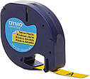 Картридж з пластиковою стрічкою для принтера етикеток LetraTag DYMO, фото 4