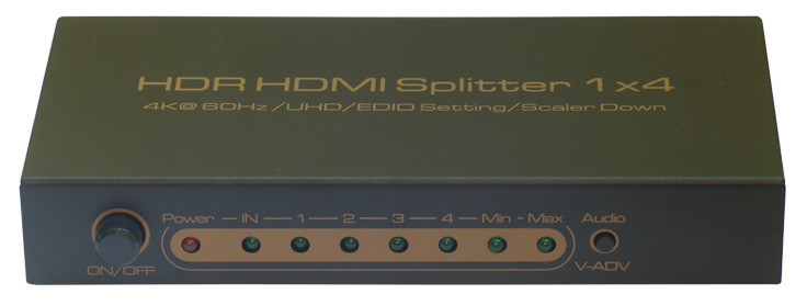 Дільник HDMI сигналу 1х4 SP0019M1 (ver 2.0, 4K/UHD @60Hz)