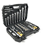 Набір ключів і насадок торцевих Mastertool 82 шт (78-5182), фото 4