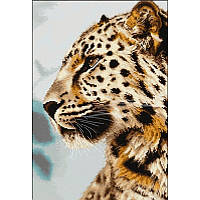 Набор для вышивания нитками Luca-S Животные Птицы Леопард