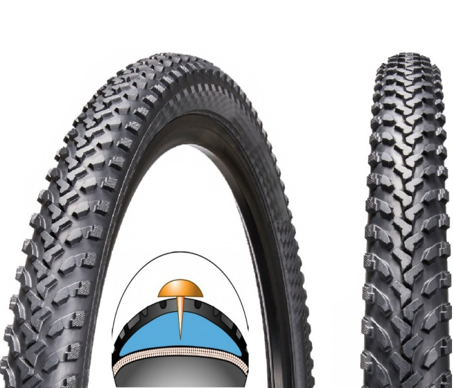 Покришка 26 х 1.95 ChaoYang H-5135M антипрокольная / гірнича / МТБ / без камери, фото 1