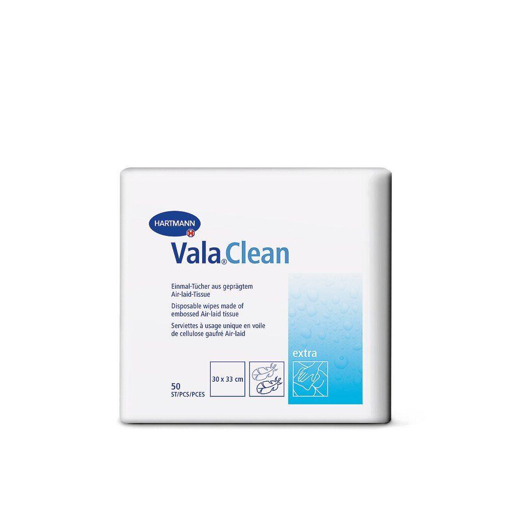 Одноразові серветки Vala®extra Clean 30х33см 50 шт/уп.