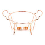 Марміт керамічний Kamille круглий 27,5*24*12см з підставкою KM-6418, фото 5