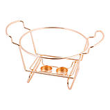 Марміт керамічний Kamille круглий 27,5*24*12см з підставкою KM-6418, фото 4