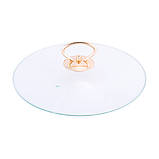 Марміт керамічний Kamille круглий 27,5*24*12см з підставкою KM-6418, фото 7