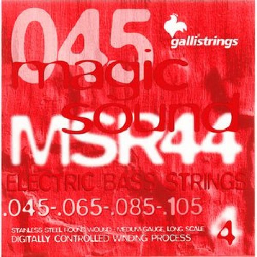Струни для бас-гітари GALLI Magic Sound MSR44 (45-105)