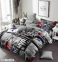 Бязь Gold бавовняна "Журнал NewYorkTimes" 220см, фото 5