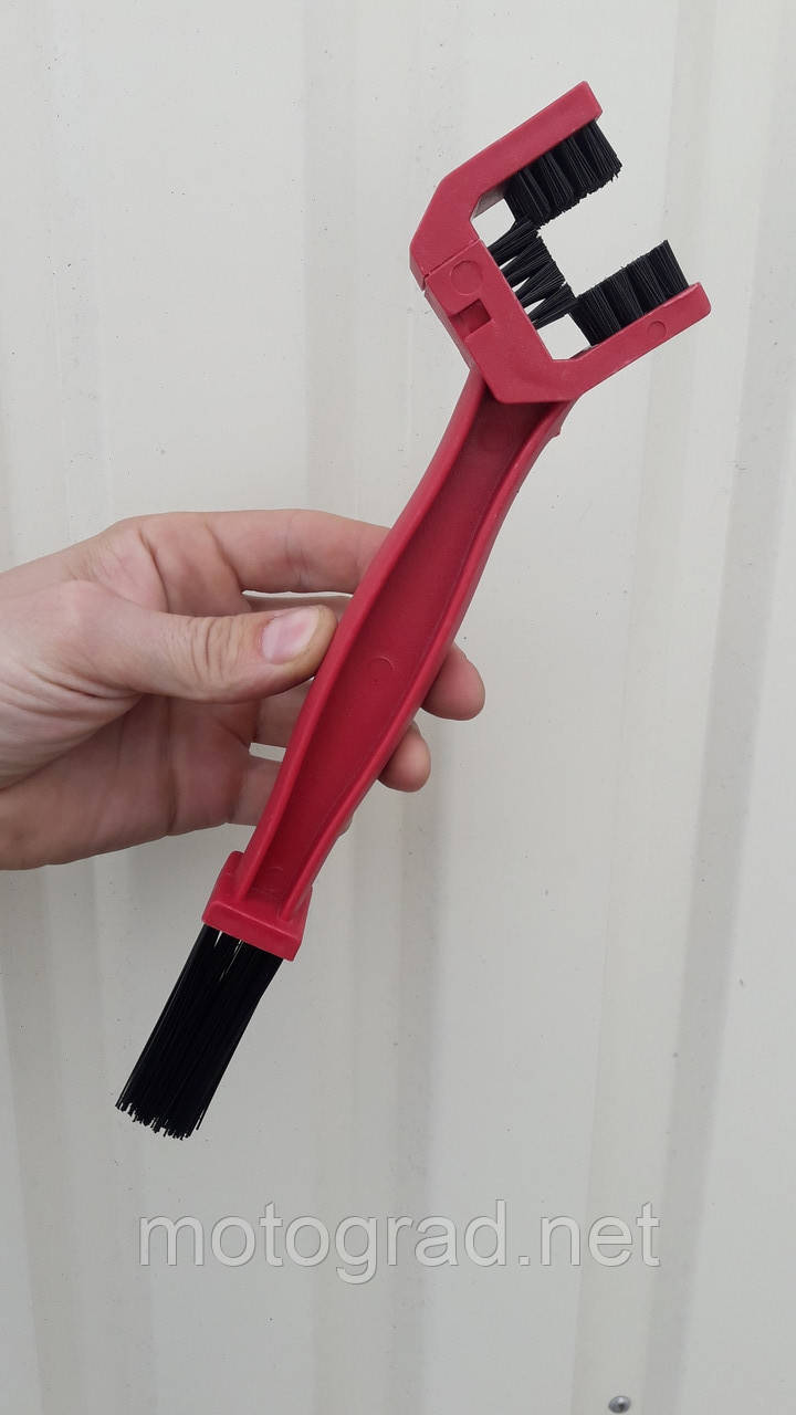 Щітка для змащення ланцюга Мастило ланцюга червона, фото 1
