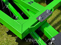 Дискова борона навісна 2 секції 1.5 м (7 дисків), фото 9