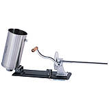 Шприц для ковбас Kamille KM-6507 4 насадки Шприц ковбасний з нержавіючої сталі з насадками, фото 3