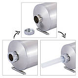 Шприц для ковбас Kamille KM-6507 4 насадки Шприц ковбасний з нержавіючої сталі з насадками, фото 10