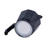 Гейзерна кавоварка Kamille Мармур 450мл з алюмінію з широким індукційним дном KM-2513MR, фото 6