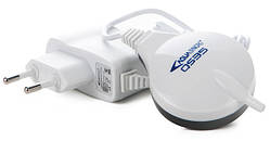 Безшумний одноканальний компресор для акваріума до 50 л Resun QS-35