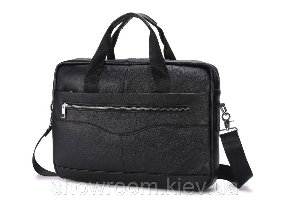 Чоловіча ділова шкіряна сумка для ноутбука Leather Collection (373)