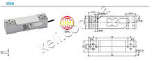 Тензодатчик UDB 50-300kg, фото 6
