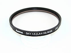 Світлофільтр hama sky 1A(LA+10) 58mm б/у / в магазині