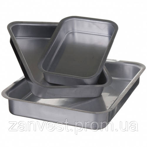 Противени Алюминиевые для Выпечки A-PLUS 3 Шт (1151) Прямоугольные ...