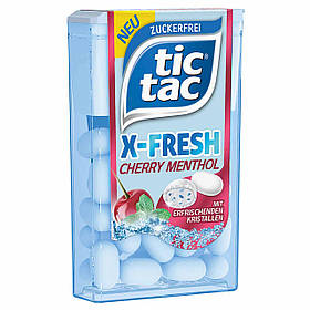 Драже Tic Tac Xfresh Cherry Mentol Без цукру 16g