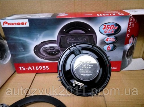 Автоакустика Pioneer TS-E1695 динамики Пионер (ID#1238466287), цена ...