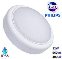 Світильник LED вологозахищений PHILIPS 12W 960Lm 4000K IP-65