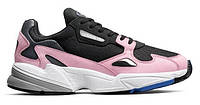 Жіночі Кросівки Adidas Falcon "Black Pink White" - "Чорні Рожеві Білі" KL436 Жіночі Кросівки Adidas Falcon "Black Pink White" - "Чорні Рожеві Білі"