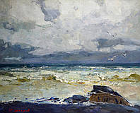 Картина Захаров Ф. З. Морской пейзаж