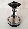 Чайник скляний електрочайник Promotec PM-824 з підсвіткою, фото 3