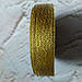 Стрічка з парчі золото 20 мм, фото 2